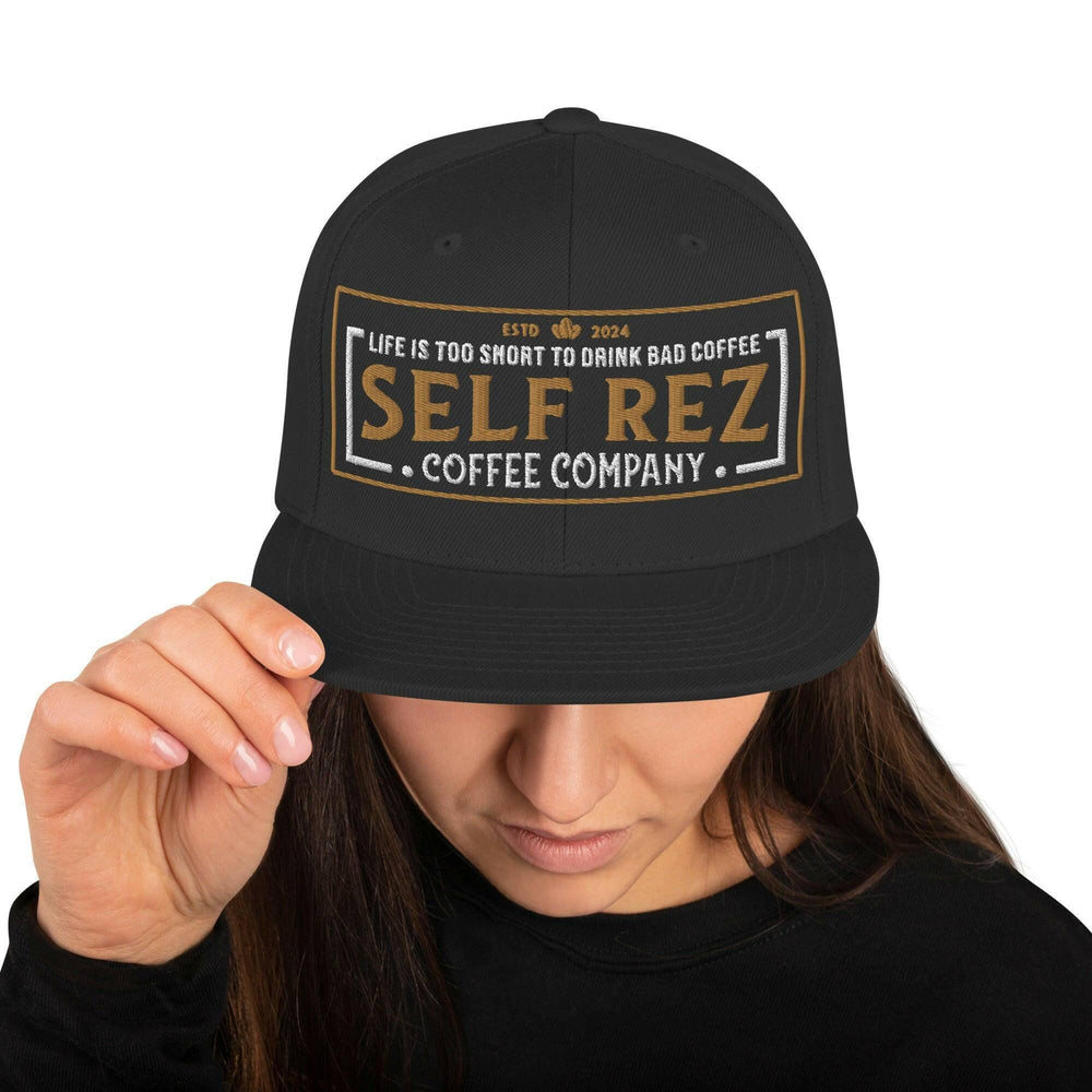 Self Rez Modern Snap Back - Self Rez Coffee Company