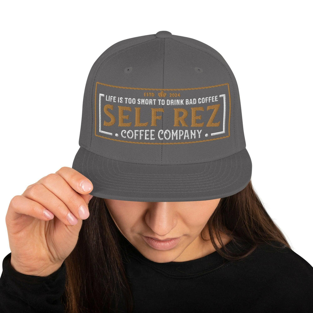 Self Rez Modern Snap Back - Self Rez Coffee Company