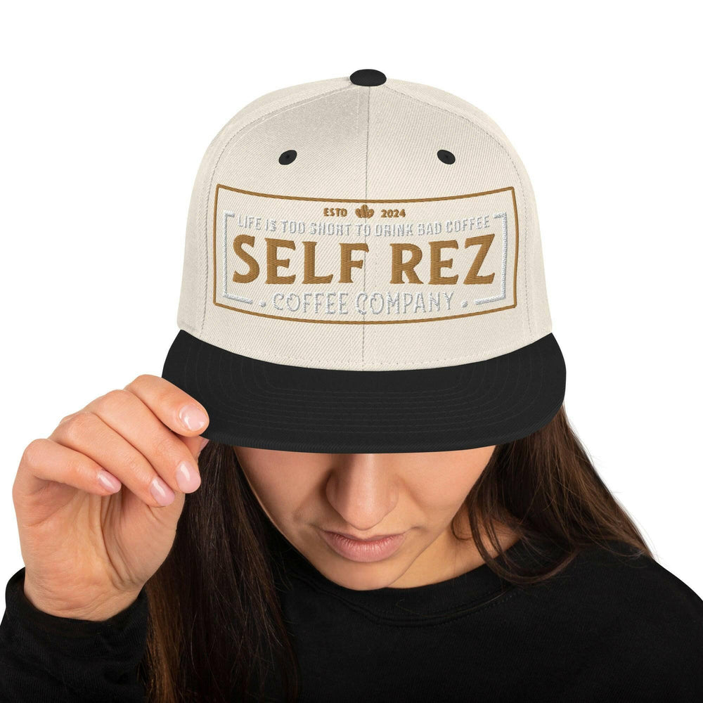 Self Rez Modern Snap Back - Self Rez Coffee Company