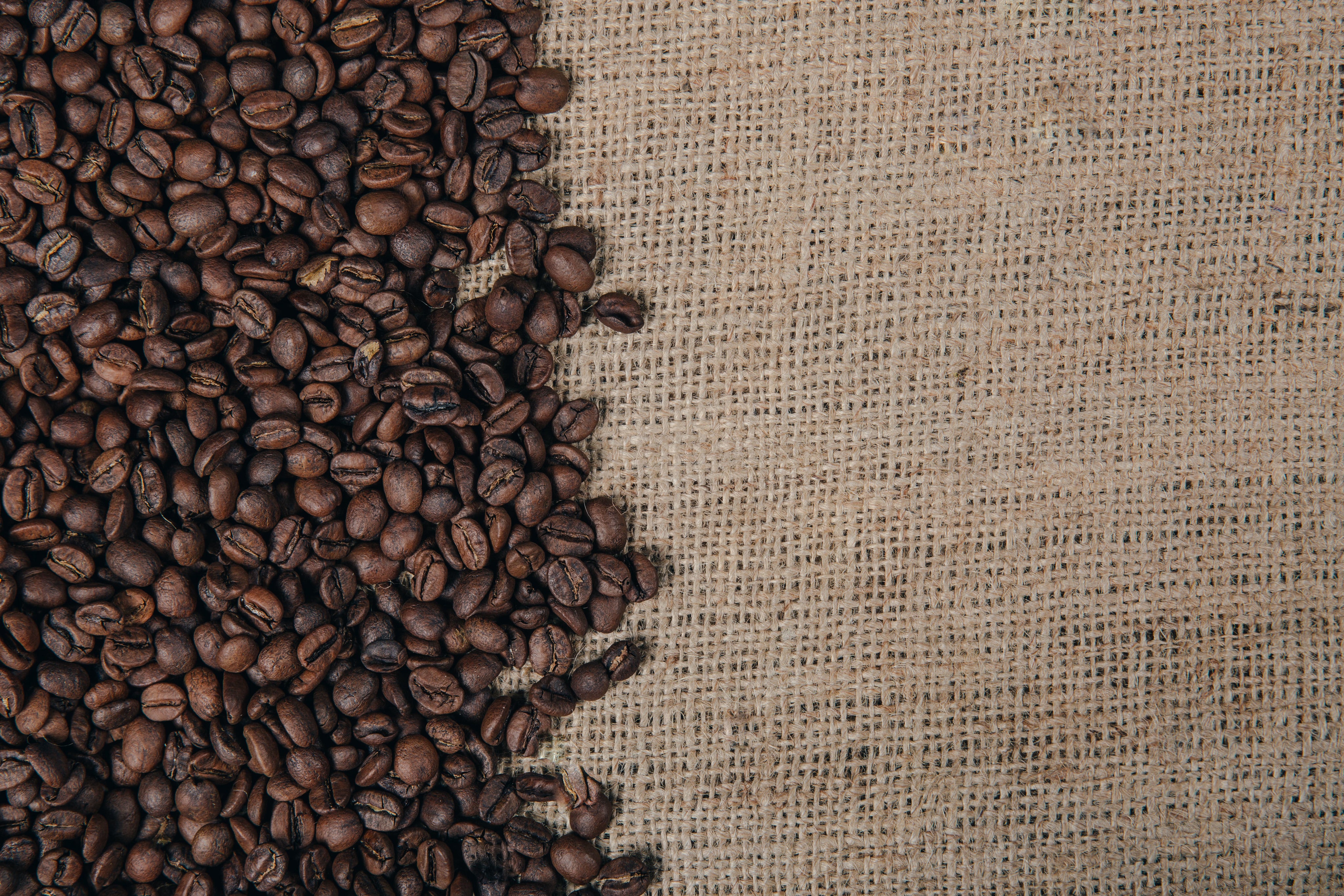 coffee-beans-on-burlap - Self Rez Coffee Company